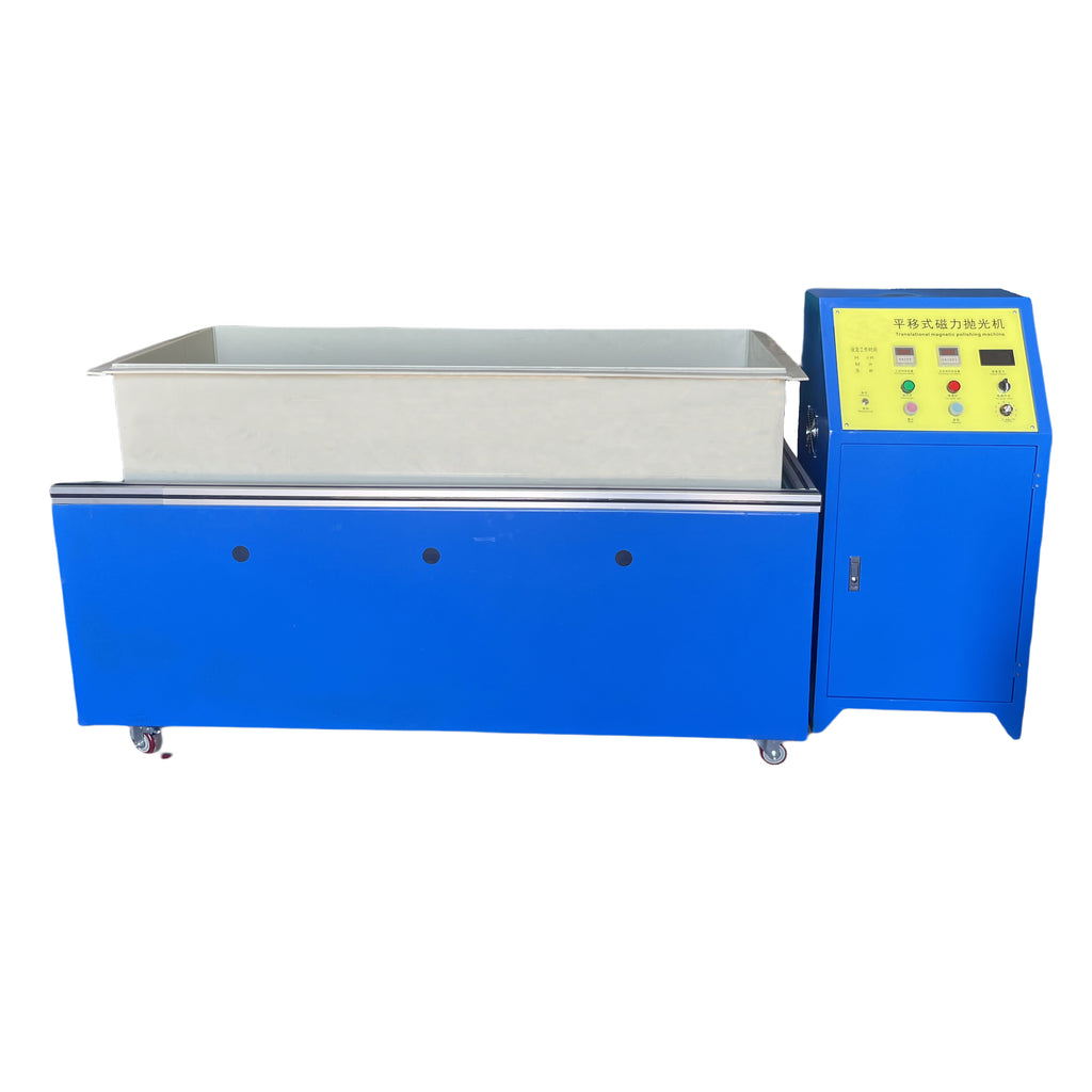 Rectangular Magnetic polishing machine- for Elongated Parts Finishing