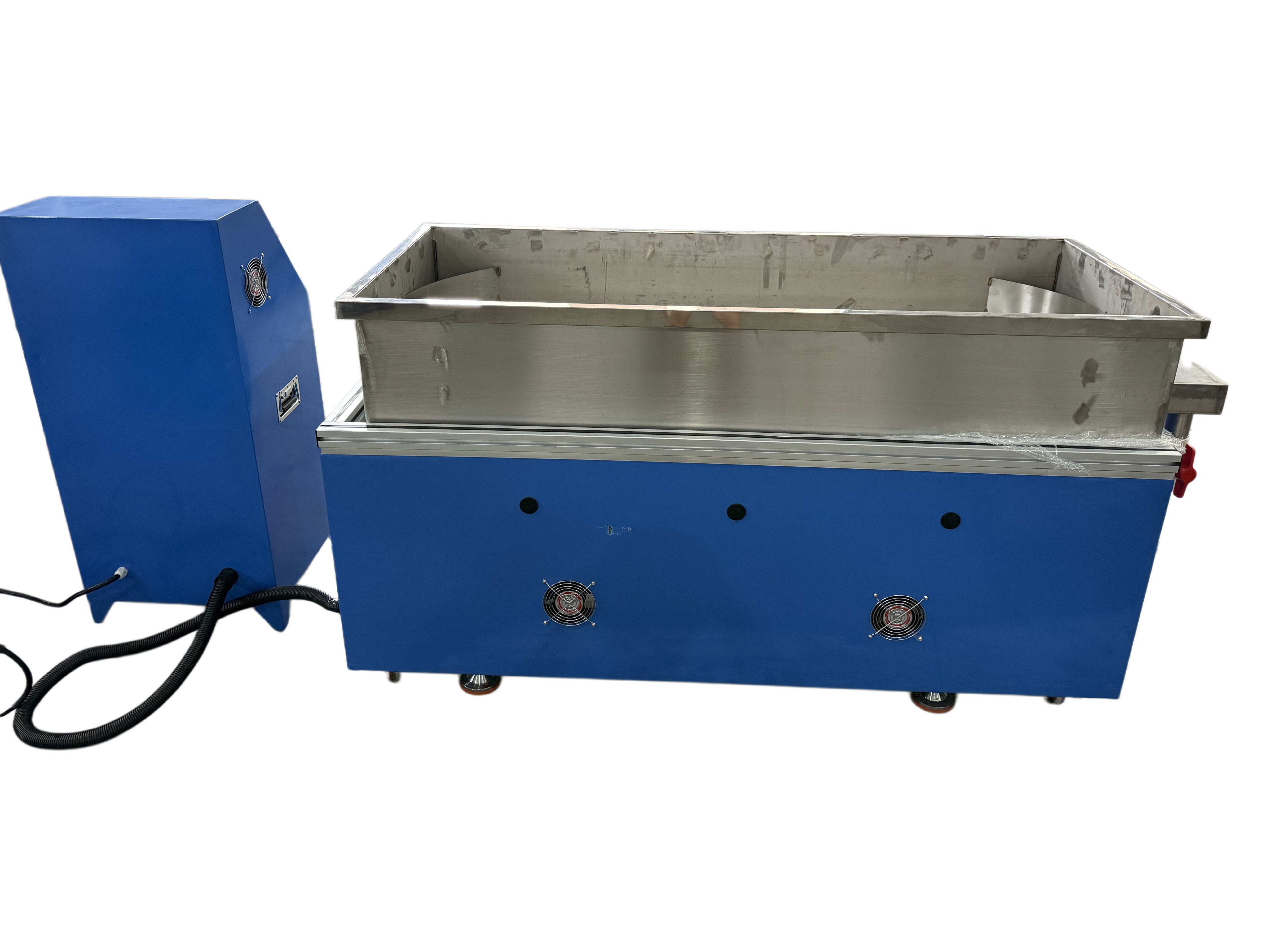 Rectangular Magnetic polishing machine- for Elongated Parts Finishing