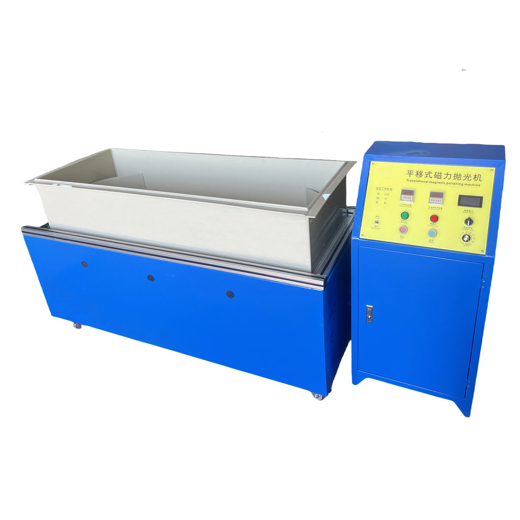 Rectangular Magnetic polishing machine- for Elongated Parts Finishing