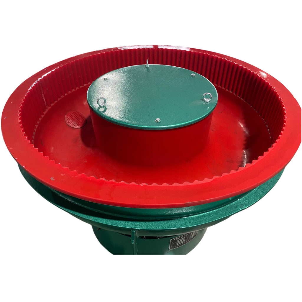 Vibratory Polishing Machine - Heavy Duty Bowl for Metal Parts Deburring