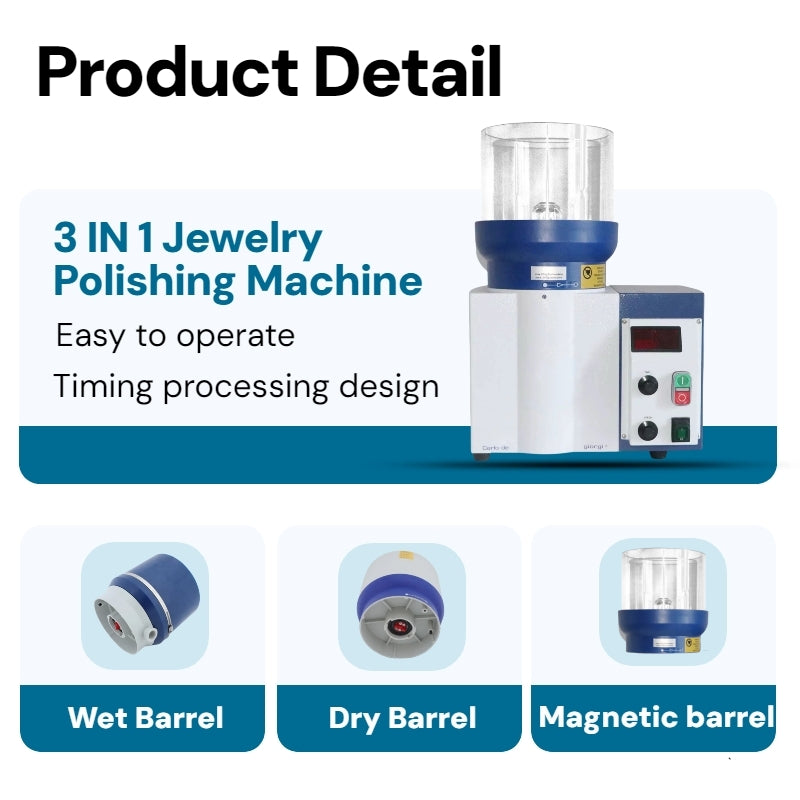 3 in 1 Jewelry Polishing Machine